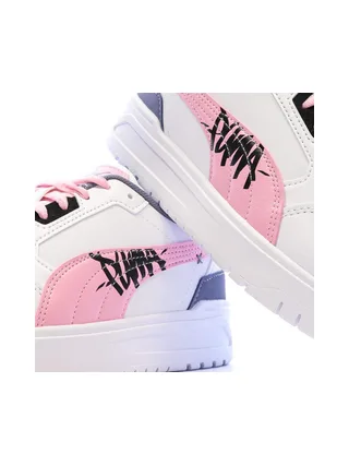 Baskets Blanc/Mauve/Rose Fille Puma Shuffle Downtown 7