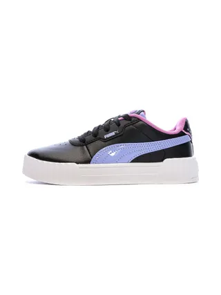 Baskets Noires/Mauves Fille Puma Carina 3.0 Jellyy 1