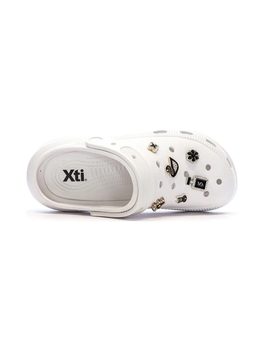 Sabots à Plateforme Blanc Femme XTI 143888 5