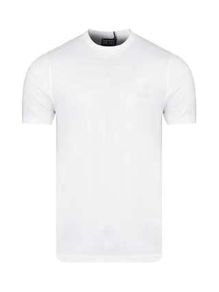 T-shirt Blanc Homme Diesel Just A18997 1