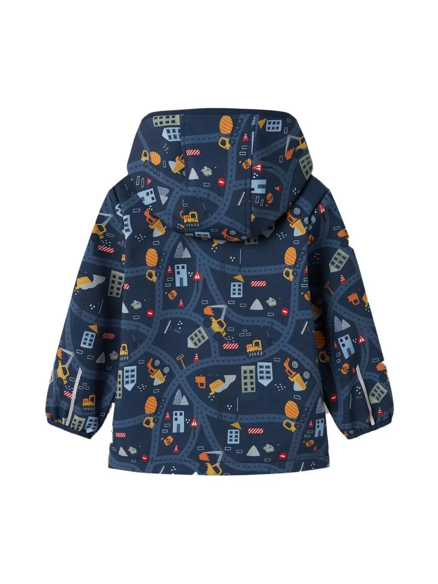 Manteau Marine Imprimé Garçon Name it Voiture 3