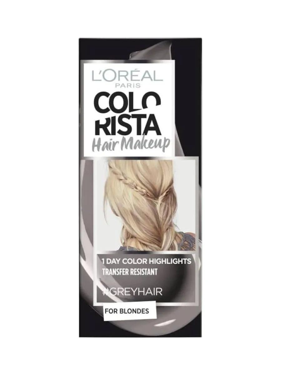 Hair Makeup Colorista L'Oréal Paris Grey Hair 1