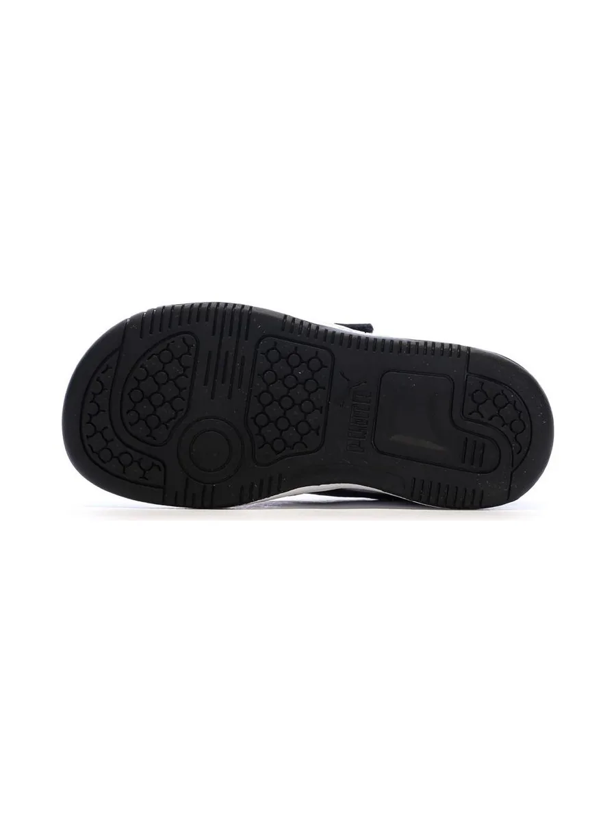 Baskets Noires/Blanches Garçon Puma Rebounds 6