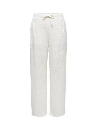 Pantalon fluide Blanc Femme JDY Turbo 1