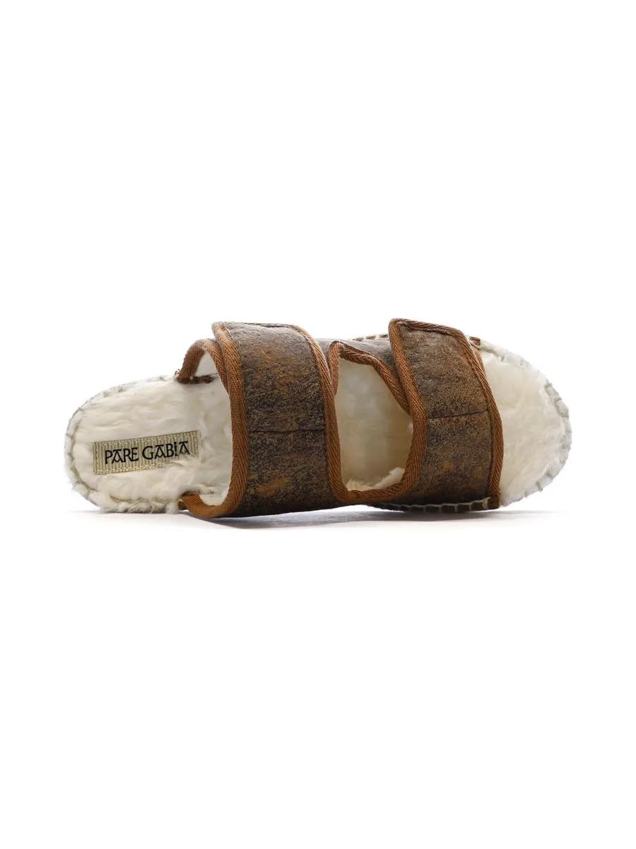 Sandales Marron Femme Pare Gabia Batista 5