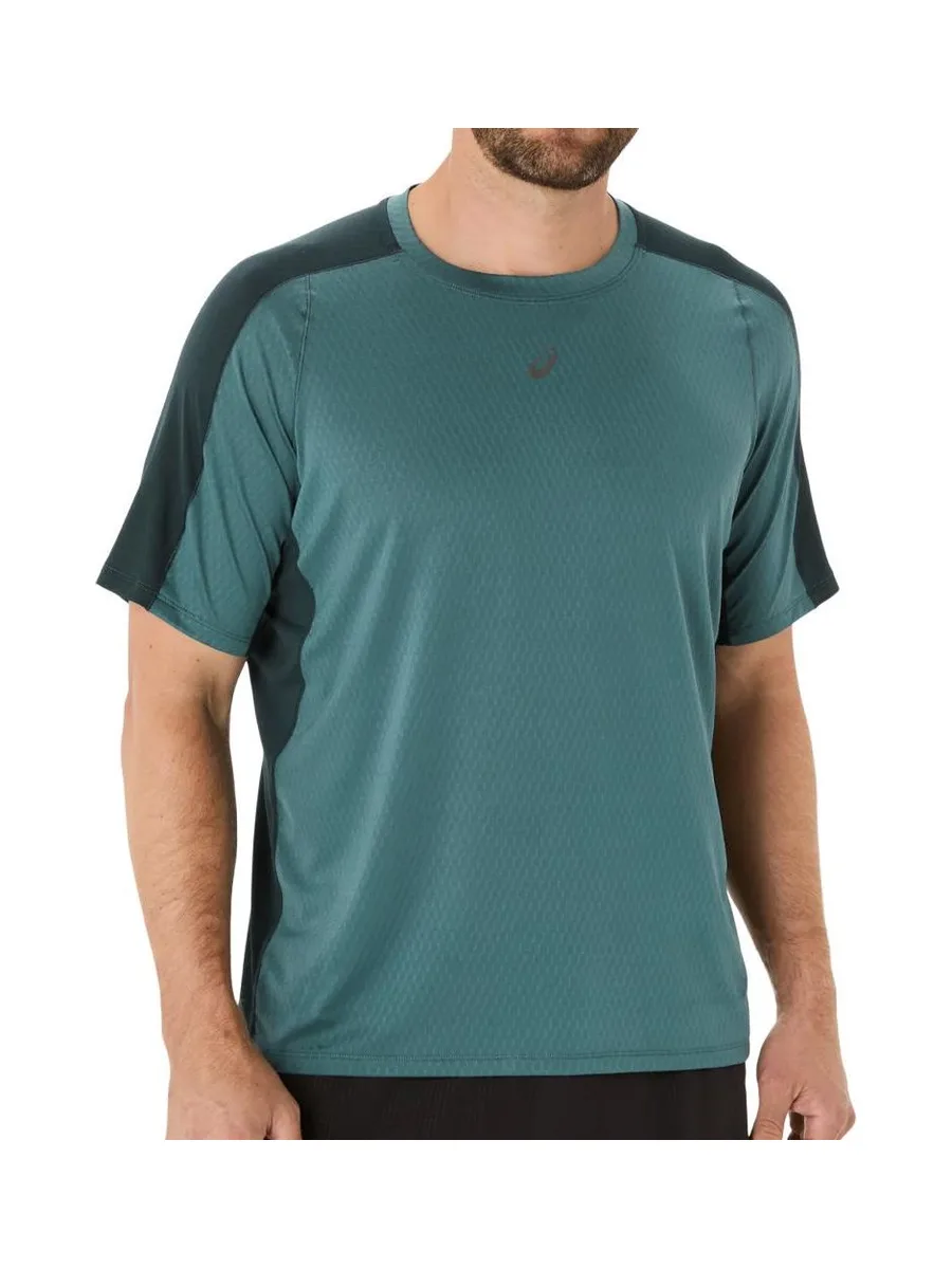 T-Shirt Bleu Homme Asics Fujitrail 1