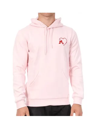 Sweat Rose Homme Le Coq Sportif Hoody 1