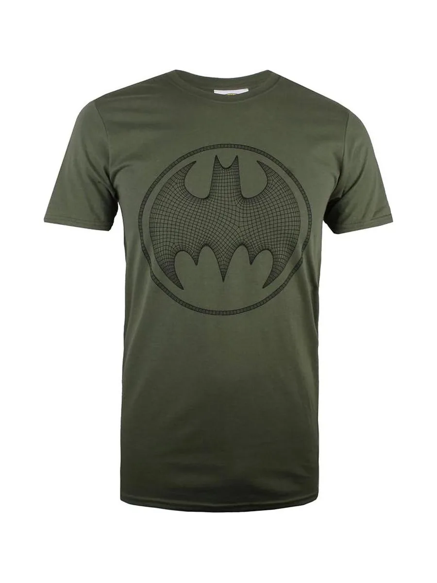 T-Shirt Vert Homme Dccomics Batman 3