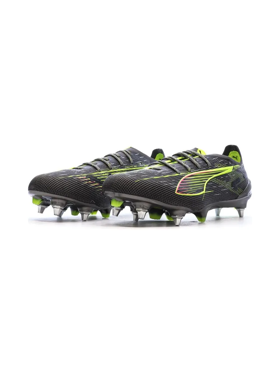Chaussures de Foot Gris/Jaune Homme Puma Ultra 5 Ultimate MxSG 7