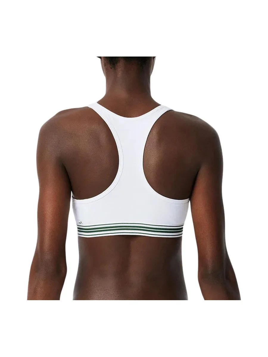 Brassière Blanc Femme Lacoste IF8626 3