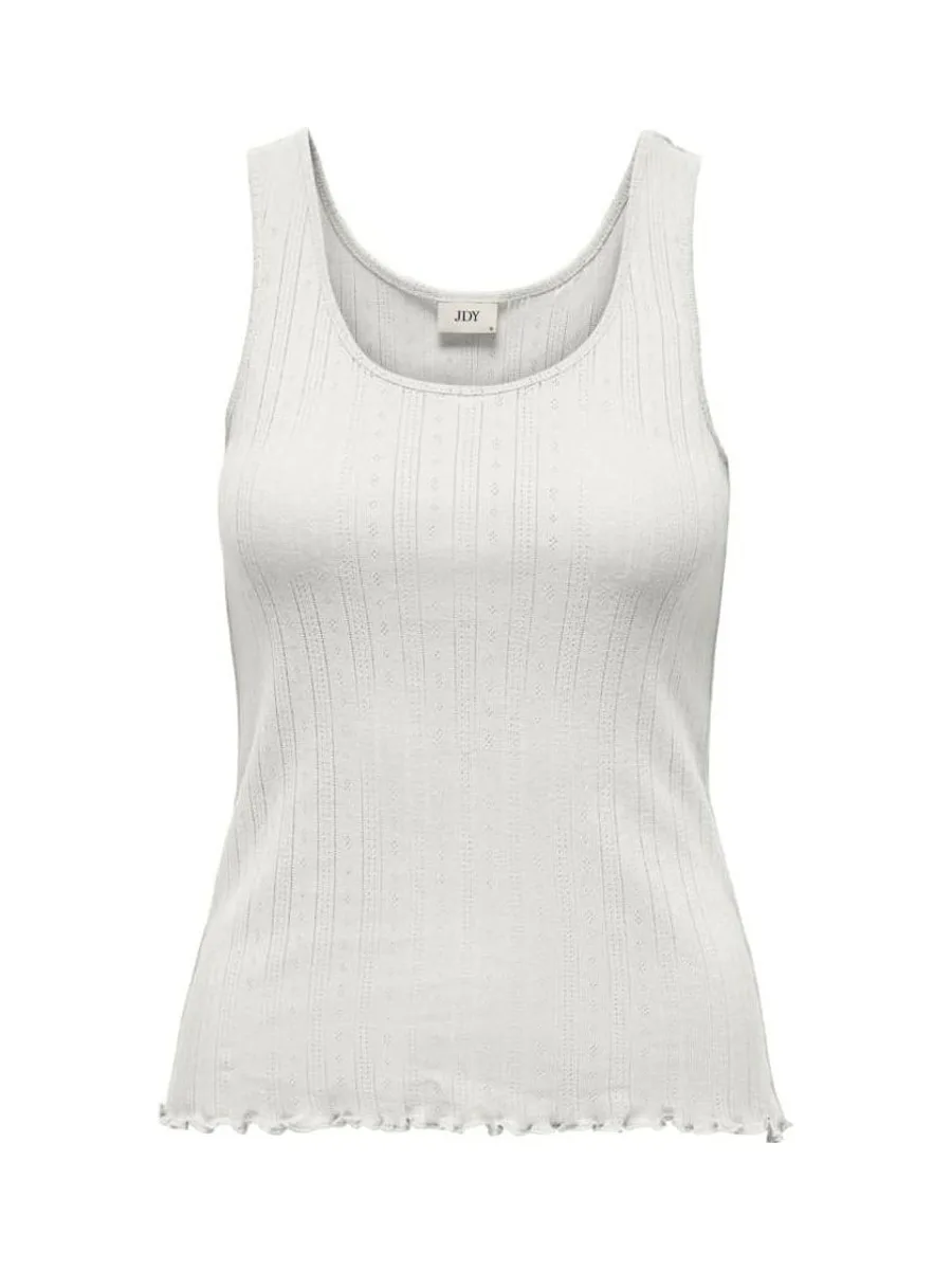 Débardeur Blanc Femme JDY Salsa 1