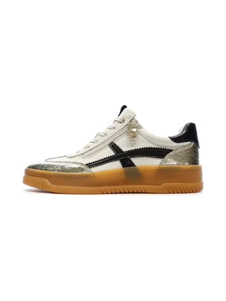 Baskets Beige/Blanc Femme Marco Tozzi Guido Maria 1