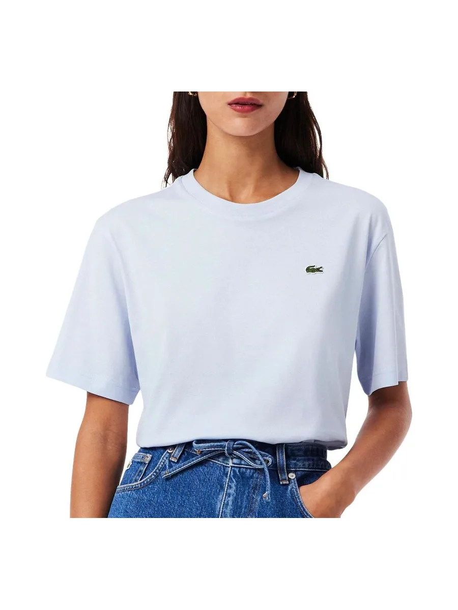 T-shirt Bleu Femme Lacoste TF7215 2