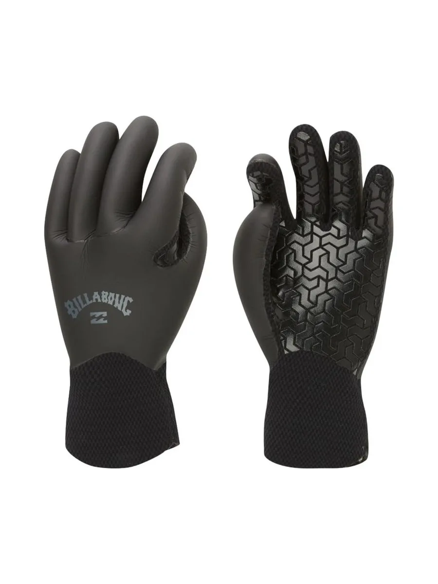 Gants de Surf Noir Mixte Billabong 3 Furnace Gloves 2