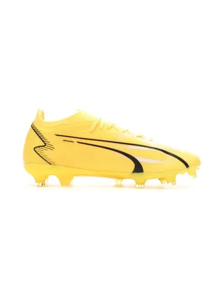 Chaussures de Foot Jaunes Homme Puma Ultra Match FG/AG 2