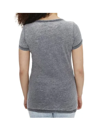 T-shirt Gris Femme Only Wrongly 2