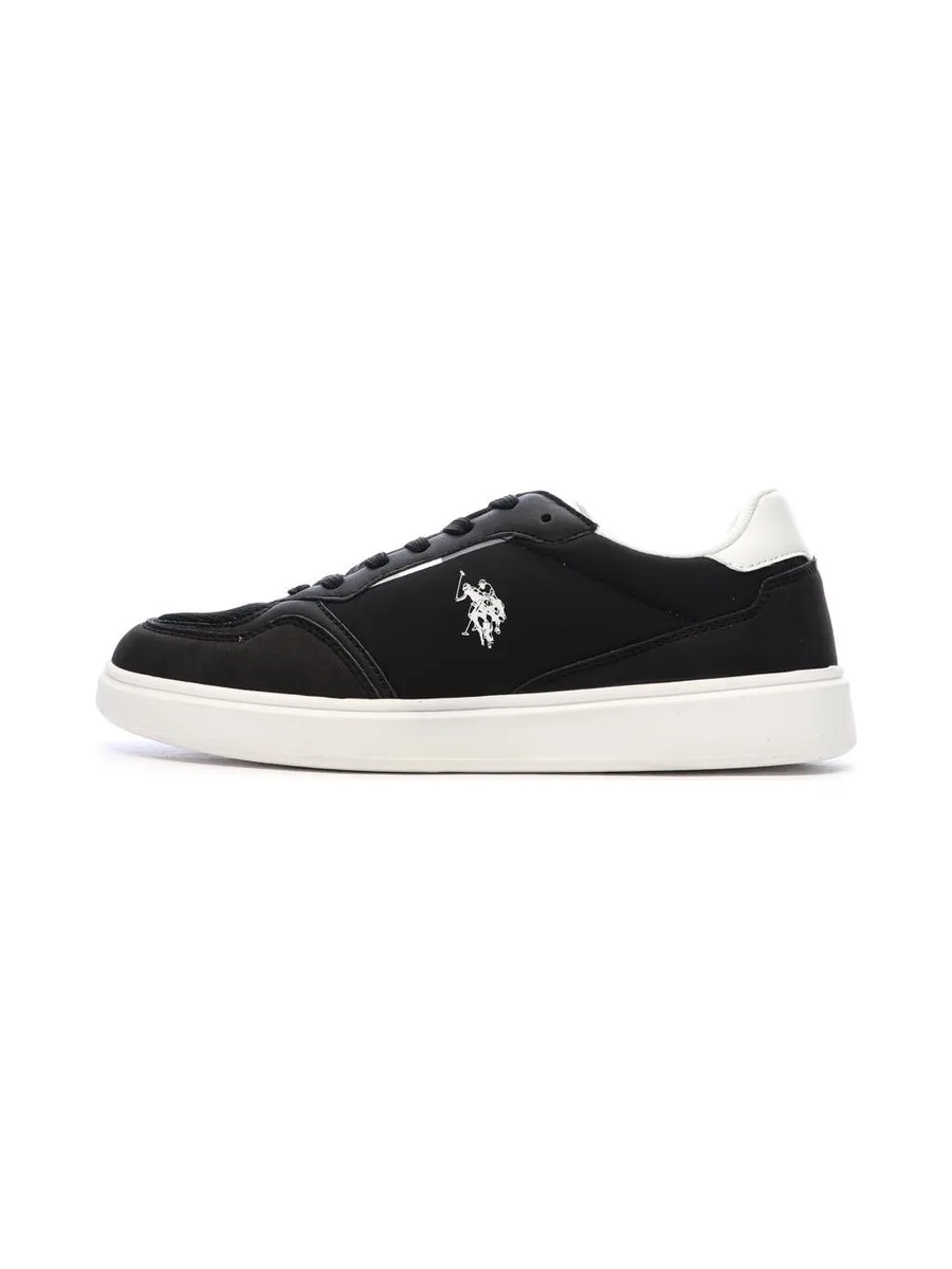 Baskets Noires Homme US Polo ASSN Byron 2