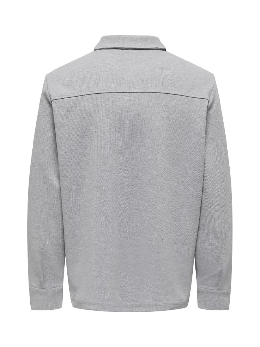 Veste Grise Clair Homme Only & Sons 22021279 3