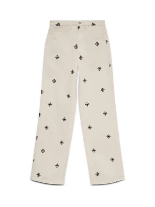 Jean Beige Femme Vero Moda Tessa 1