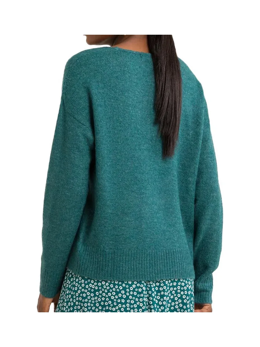 Pull Bleu Canard Femme JDY Elanora 3