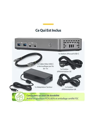StarTech.com 196UE-USBC-DOCK laptop dock/port replicator 11