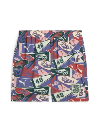 Short Bleu/Rouge Homme Puma Sports Legacy 1