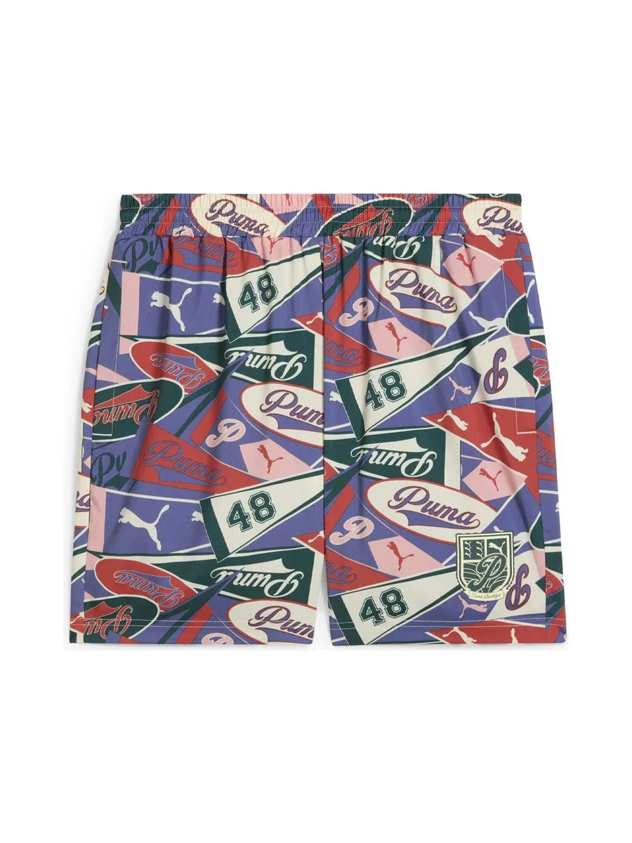 Short Bleu/Rouge Homme Puma Sports Legacy 2