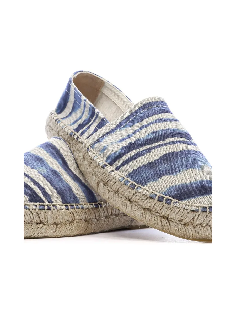 Espadrilles Bleu/Beige Femme Pare Gabia Anaia 8