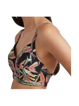 Haut de Maillot de bain Noir à Motifs Femme O'Neill Panama 2