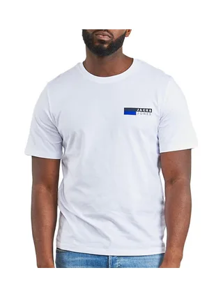 T-shirt Blanc Homme Jack & Jones Whcorp 1