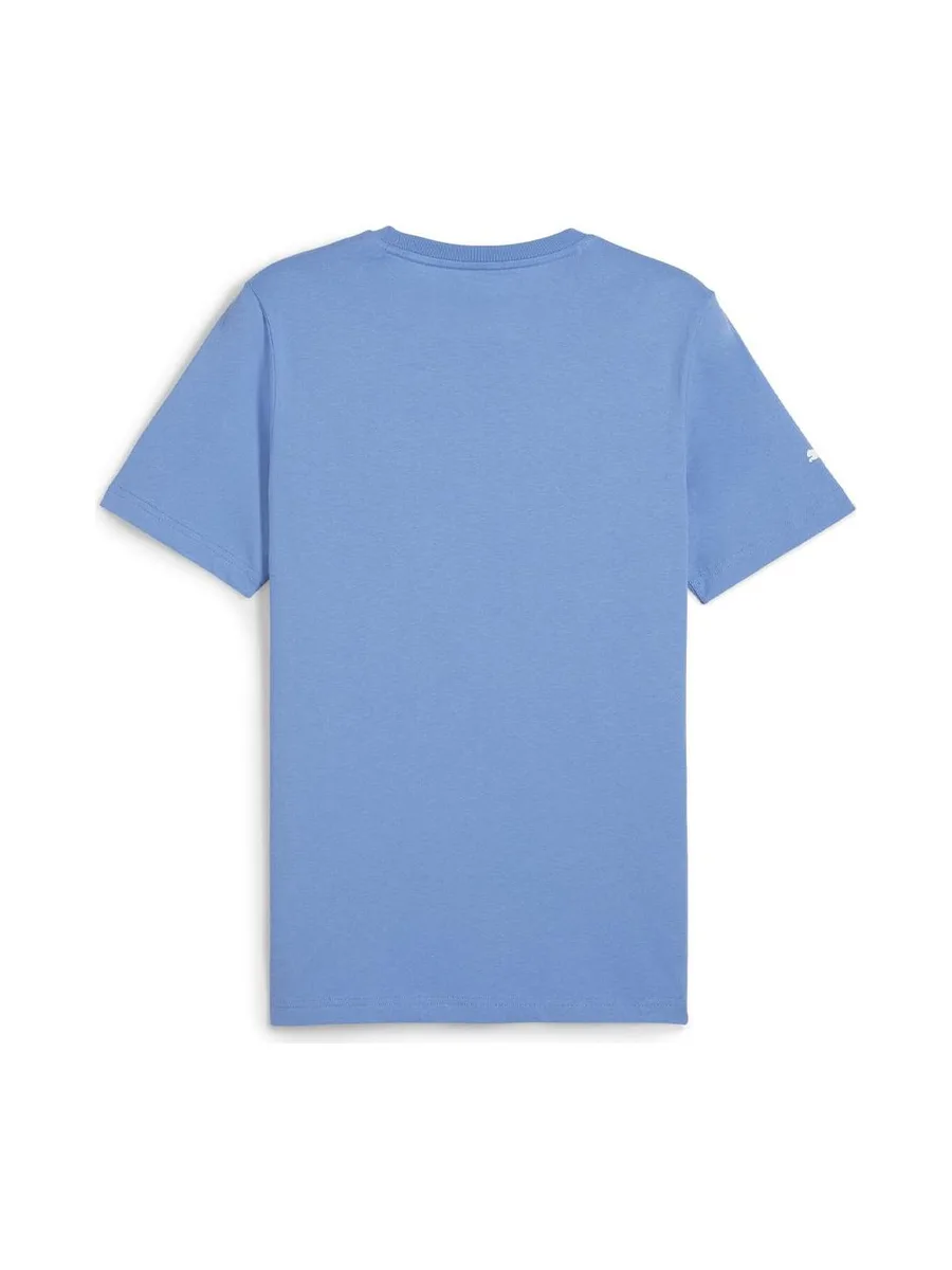 T-shirt Bleu Homme Puma Graphic 05 3