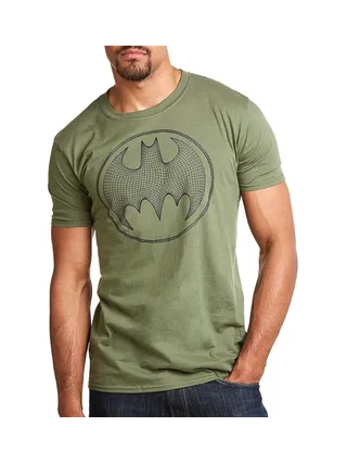 T-Shirt Vert Homme Dccomics Batman 1