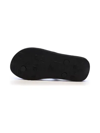 Tongs Noir/Blanc Garçon Quiksilver Java 2