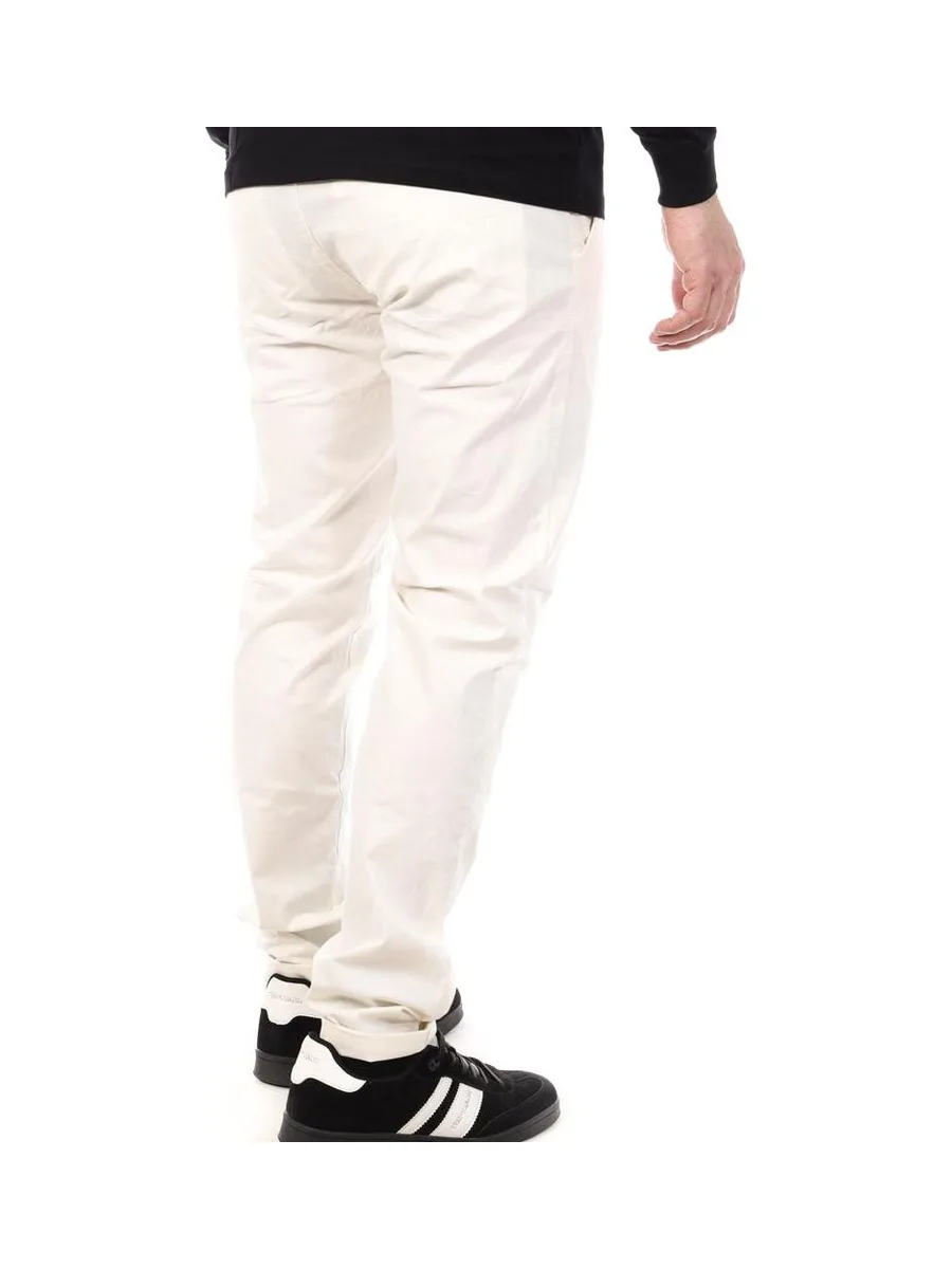 Pantalon Chino Blanc Homme Paname Brothers Costa1 3