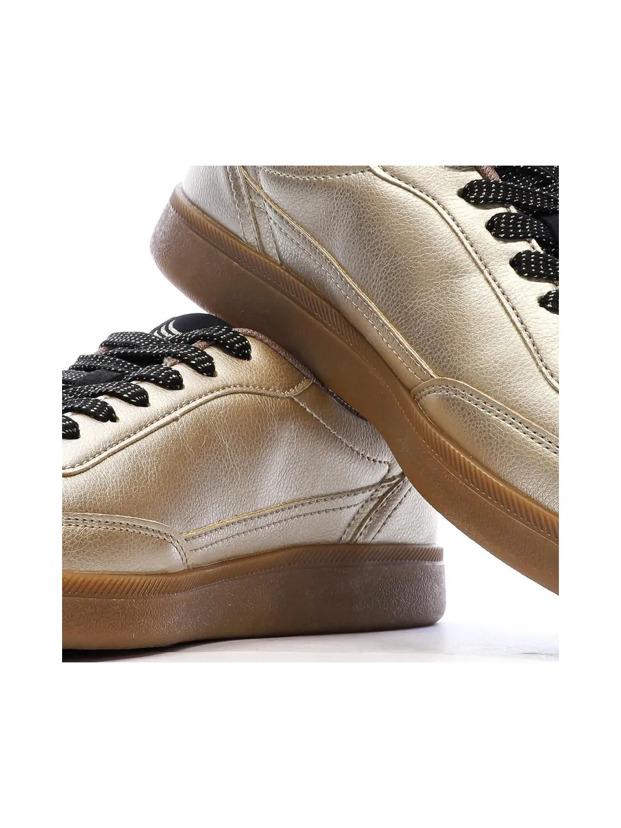 Baskets Doré Femme Kaporal Seven 8