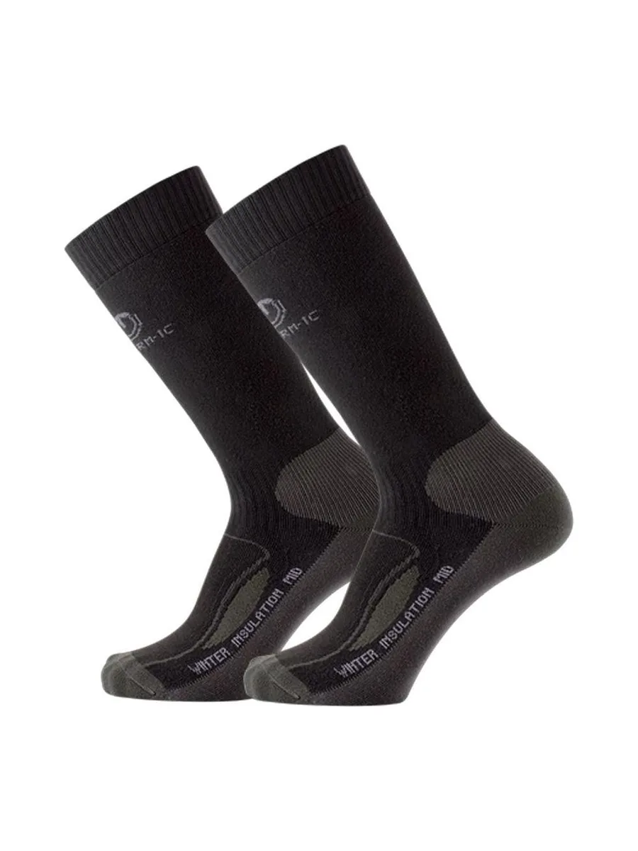 X1 Paire de Chaussettes Noir Femme Term-ic Winter Insul 2