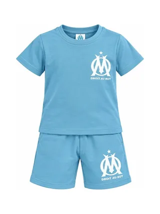 Ensemble Bleu Ciel Bébé Olympique De Marseille 1
