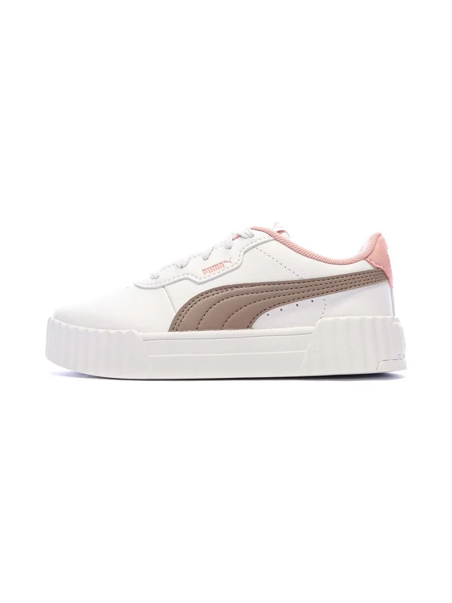 Baskets Blanc Fille Puma Carina 3.0 2
