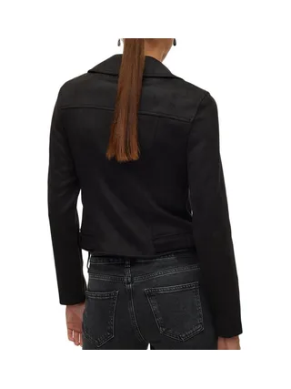 Veste Noire Femme Vero Moda Biker 2
