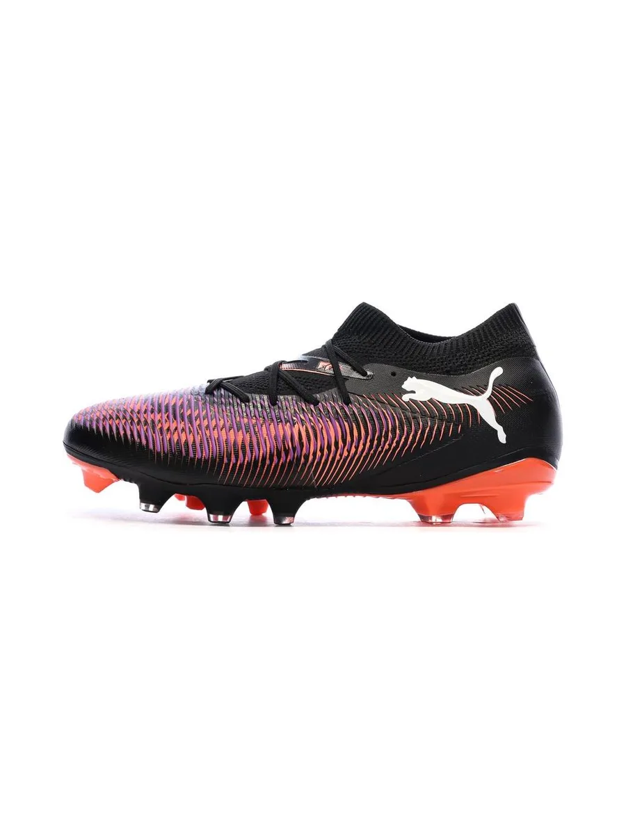 Chaussures de football Noires/Oranges Homme Puma Future 8 2