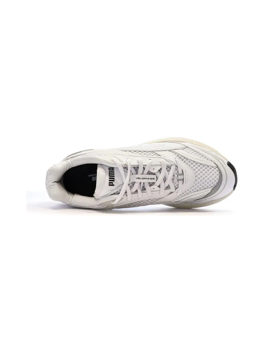 Baskets Blanches/Grises Homme Puma Velophasis 5