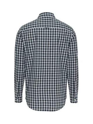 Chemise Marine/Blanc à Carreaux Homme Tommy Hilfiger Night 2