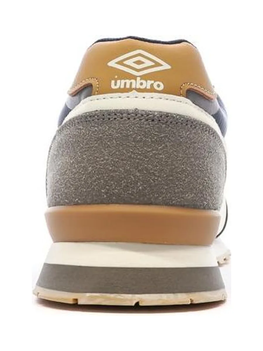 Baskets Blanc/Marine/Camel Homme Umbro 973590 4