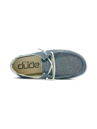 Chaussures Bleu Mixte Hey Dude Wendy 4