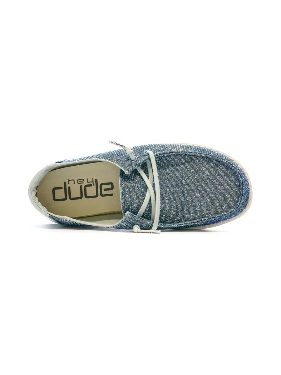 Chaussures Bleu Mixte Hey Dude Wendy 5