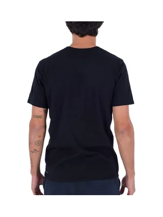 T-shirt Noir Homme Hurley H20 Dri Authentic 2