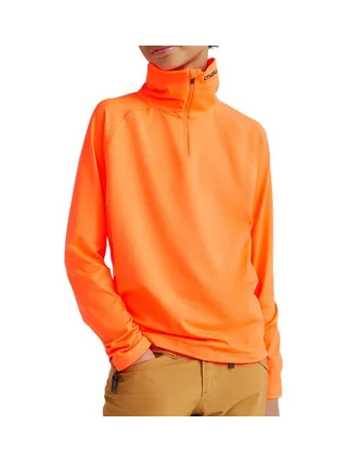 Polaire À Demi-Zip Orange Fluo Garçon O'Neill Clime 1