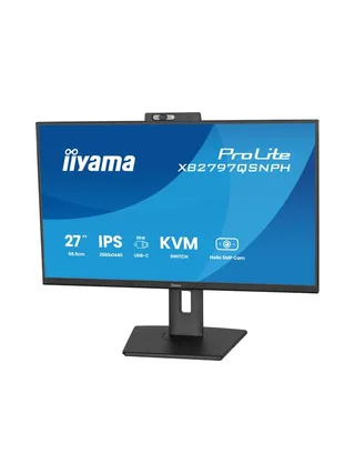 iiyama ProLite XB2797QSNPH-B1 27IN IPS LCD 4MS 2560X1440 350CD/M2 HDMI/DP/USB 2 computer monitor 8