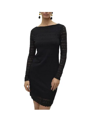 Robe Noire Femme Vero Moda Zoé 1