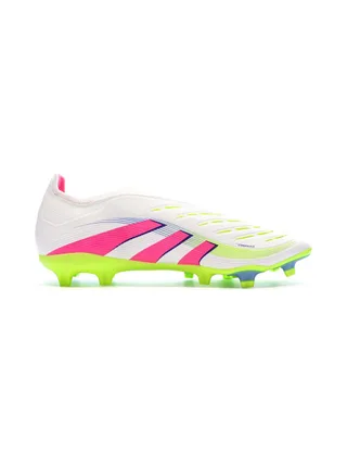 Chaussures de Foot Blanc/Rose Homme Adidas Predator League Ll FG/MG 2